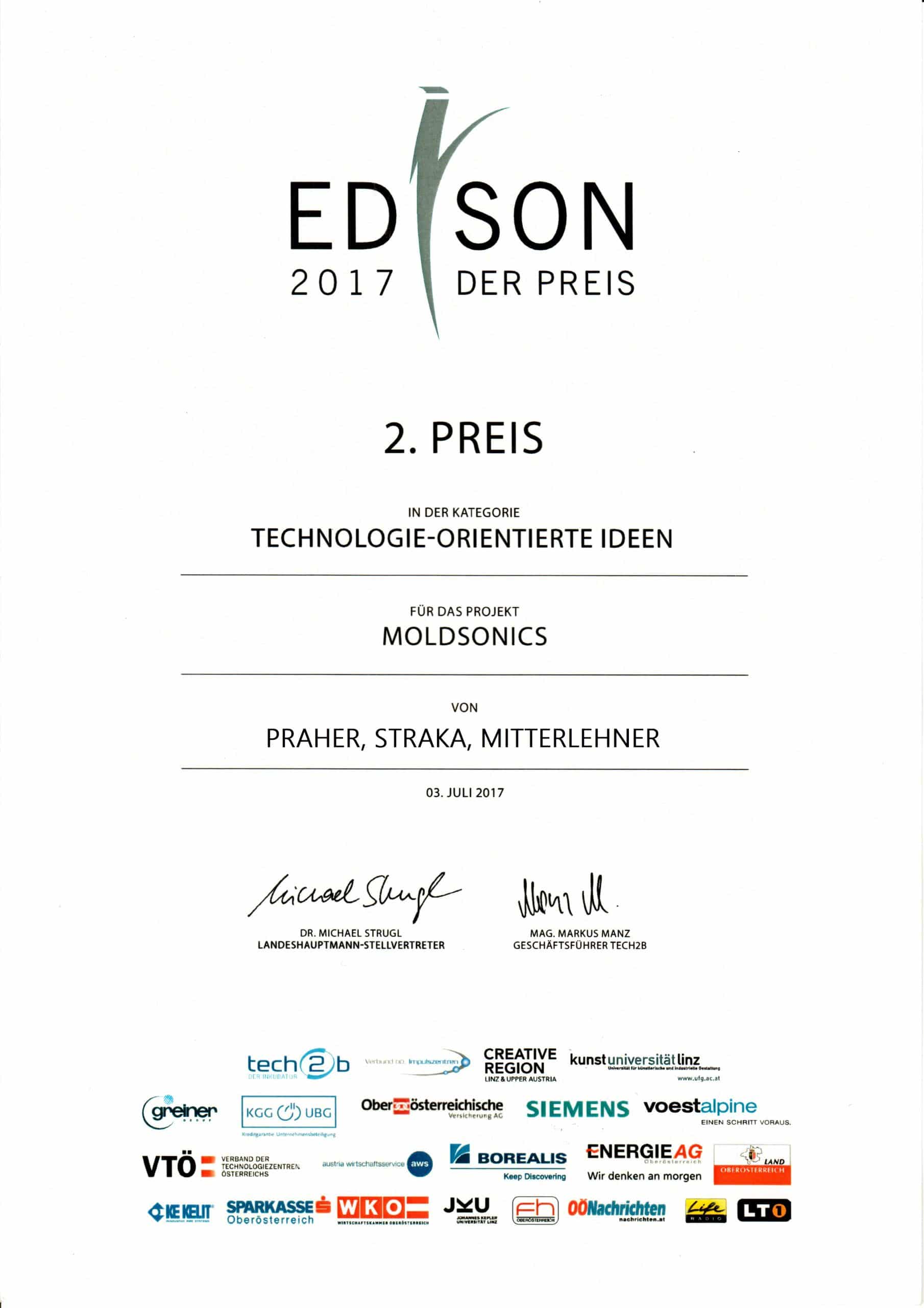 Edison Prize 2017