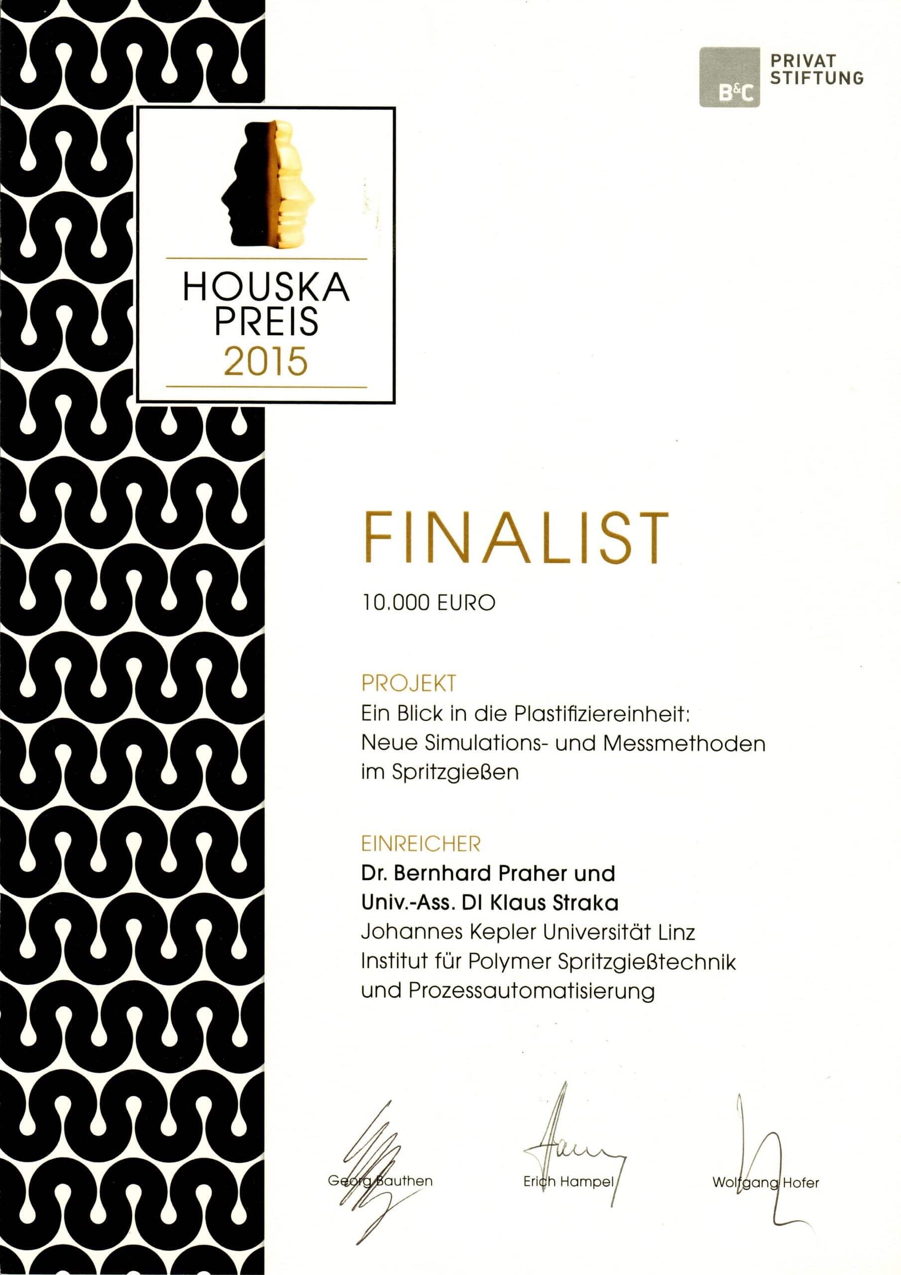 Houska Preis 2015