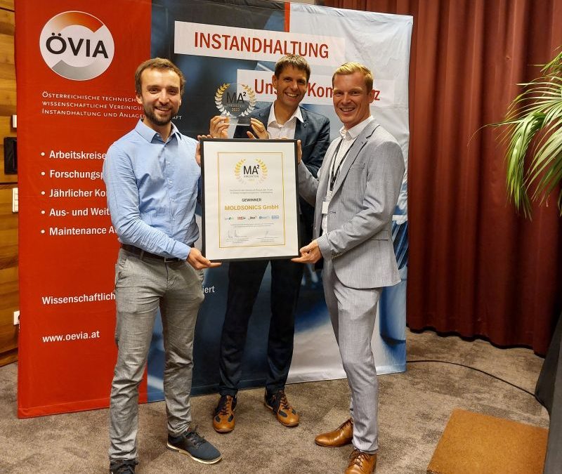 MA² Innovation Award der ÖVIA für Moldsonics und EREMA