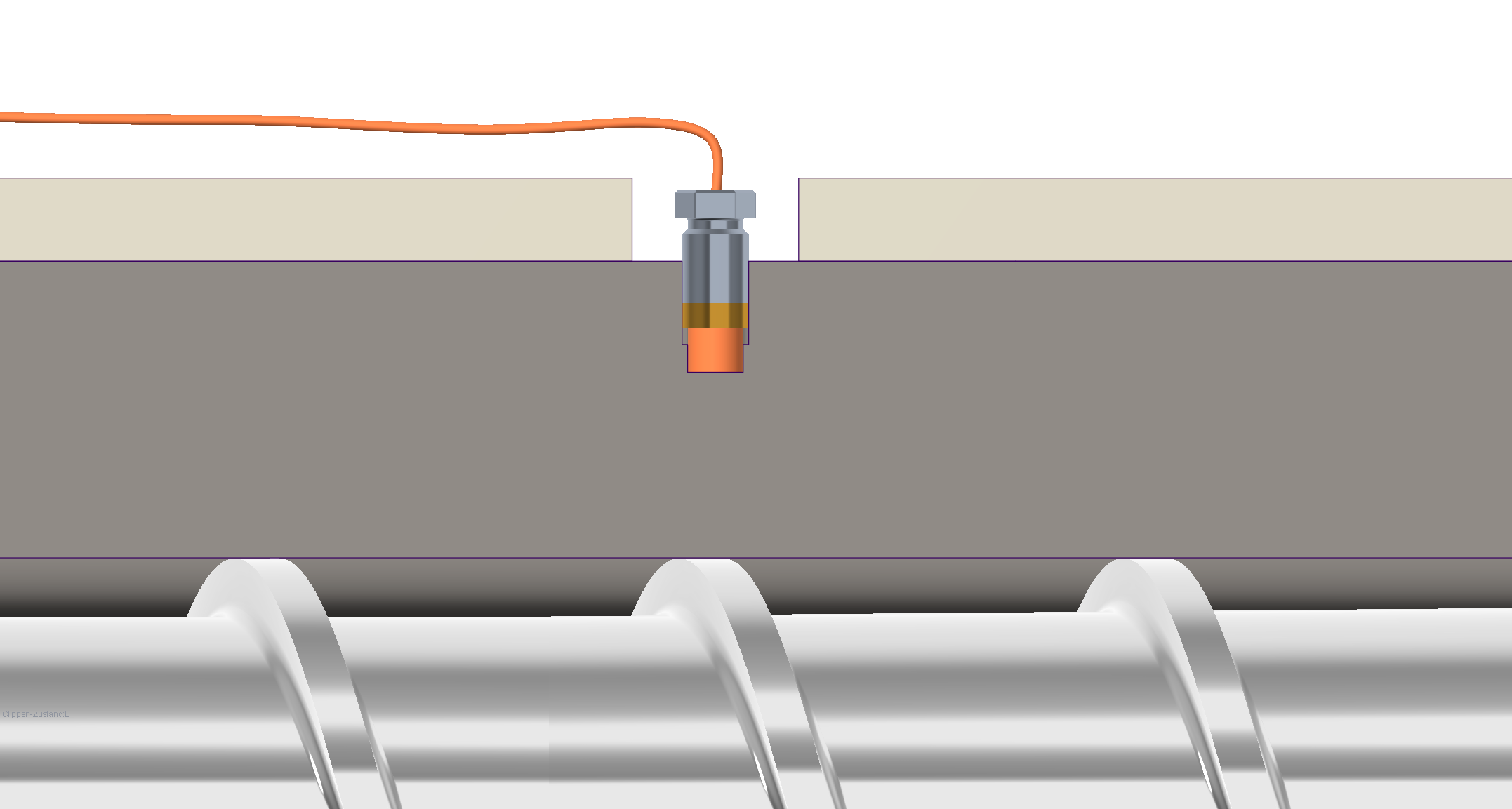 Ultraschall-Messprinzip zur Bestimmung von Schnecken- und Zylinderverschleiß mit SonicWear